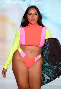 Piper Color Block Bikini Bottom
