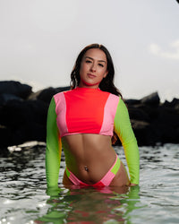 Piper Color Block Bikini Bottom